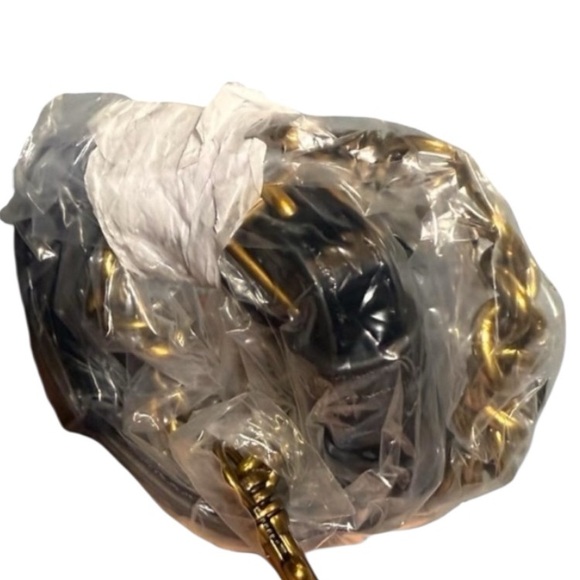 Kurt Geiger NWOT Small Black Sequin Kensington Duffle Bag. Dustbag Included - Picture 5 of 7